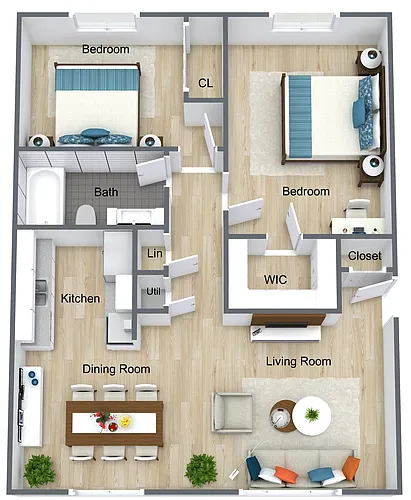 Floor plan Devonshire