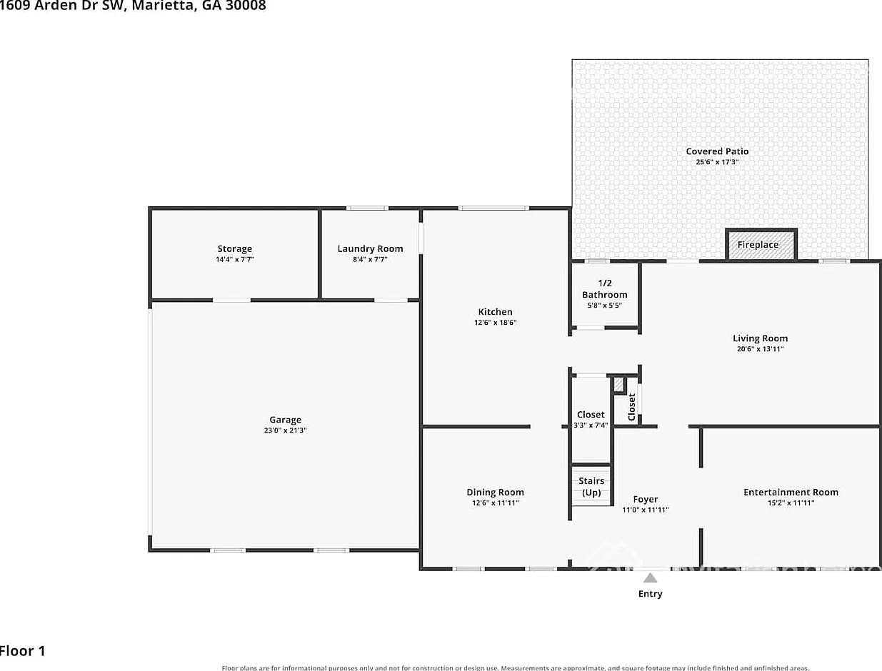 1609 Arden Dr SW Marietta, GA 30008 — Photo 3