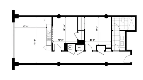 Floor plan The Gateway (A7)