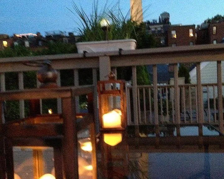 View from private roof deck