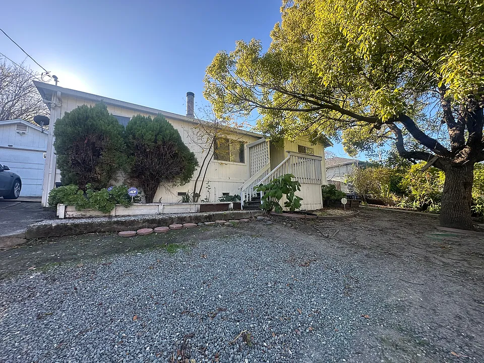 front yard.