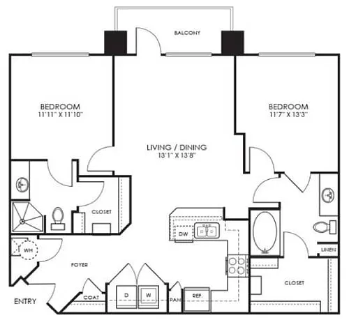 Floor plan B1