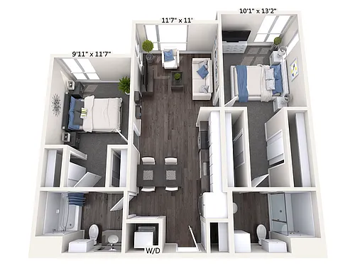 Floor plan B5_956