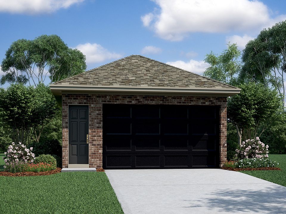 Standard 2-car Detached Garage
