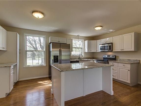view of kitchen from dining room