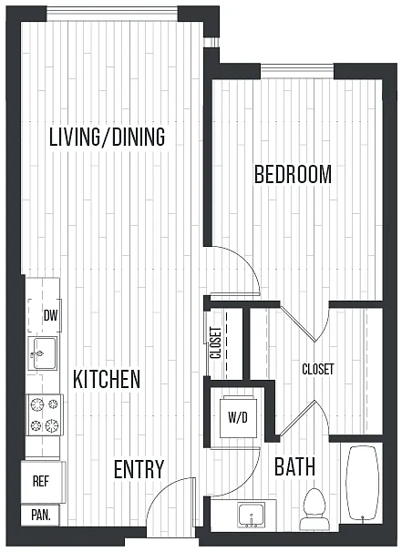 Floor plan 1B