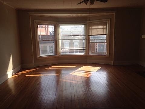 Entry looking into living room