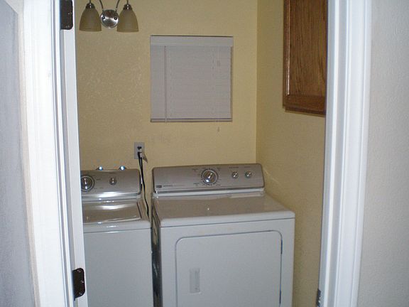 Washer and dryer included