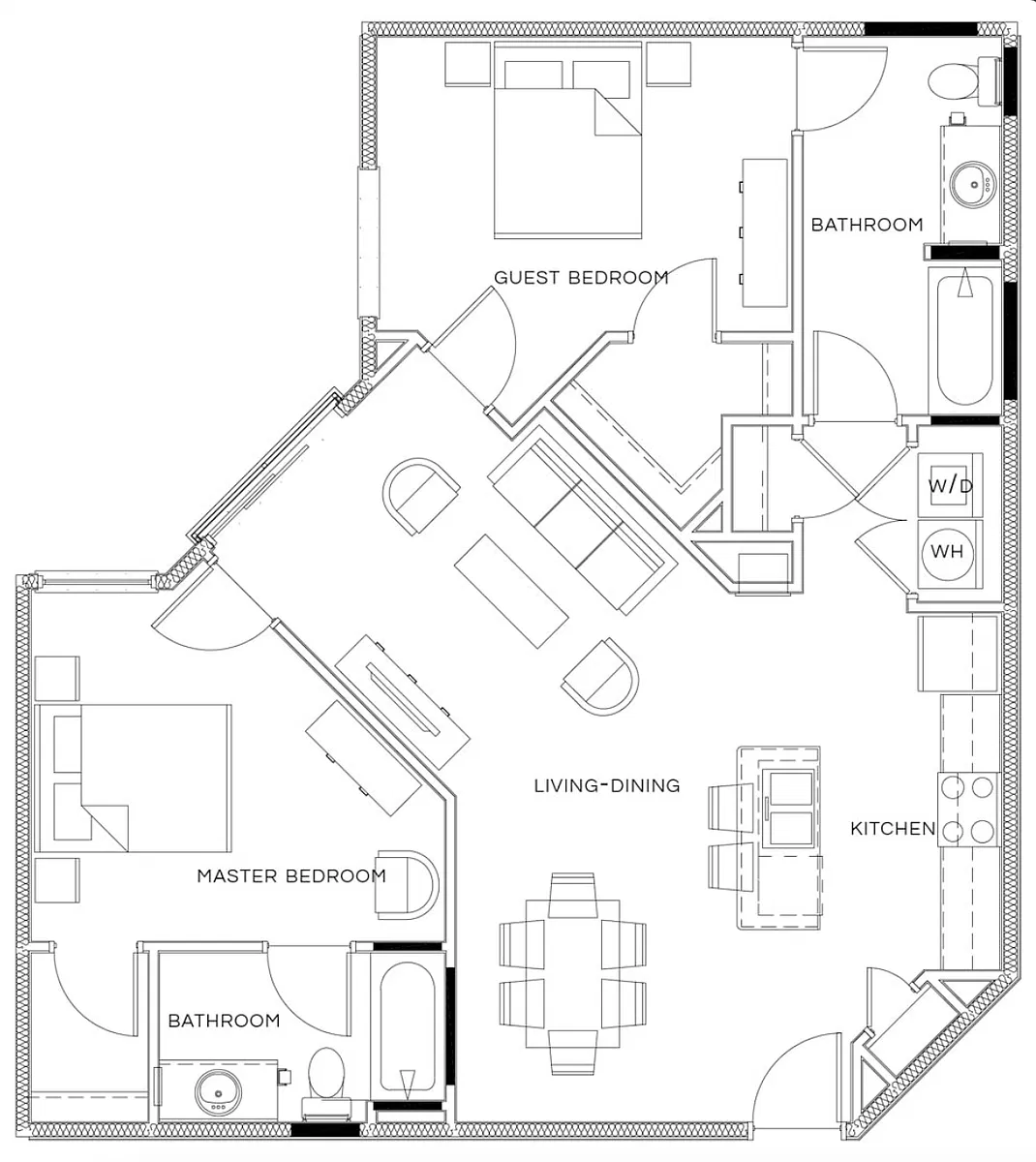 Floor plan The Boathouse