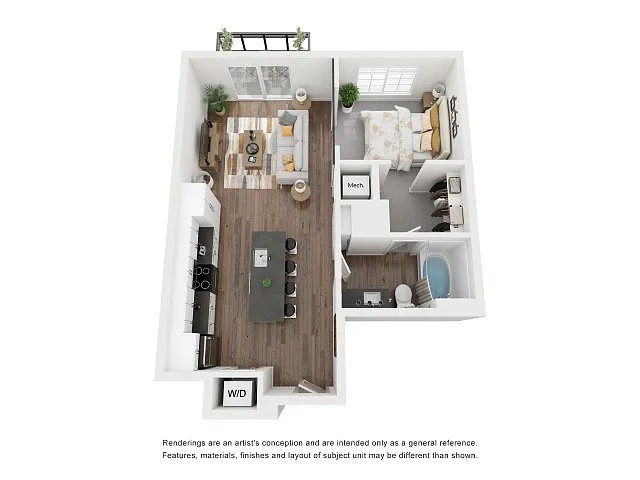Floor plan The Walker