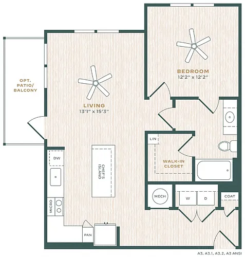 Floor plan A3