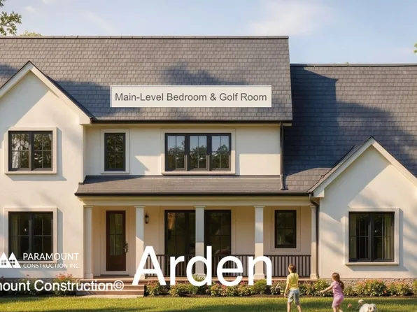 Arden Model - First Floor Bedroom & Golf Room Plan, PCI - 20007