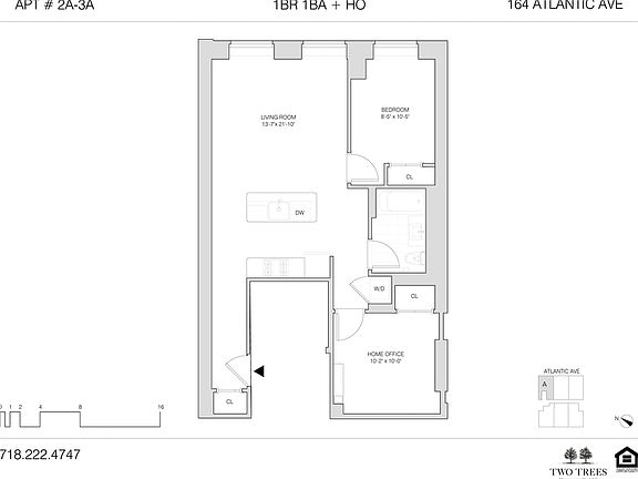 2nd image of 164 Atlantic Ave APT 2A