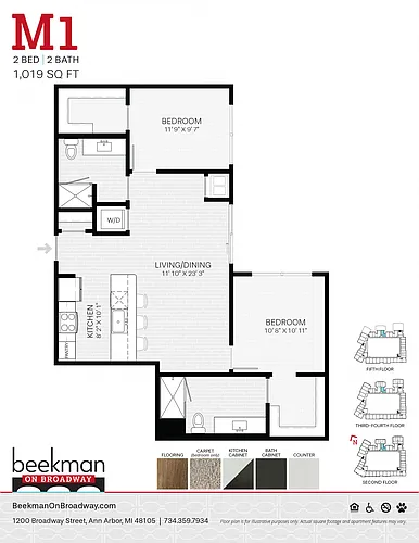 Floor plan M1