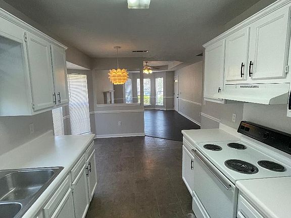 Kitchen and living room
