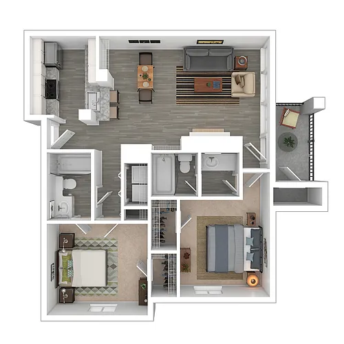 Floor plan B1