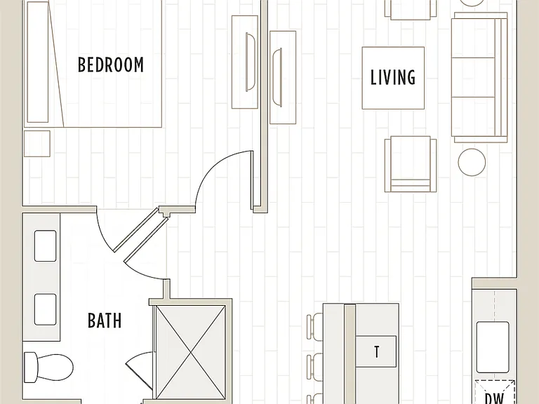 A6.1 | 1 Bed 1 Bath A6.1 | 1 Bed 1 Bath