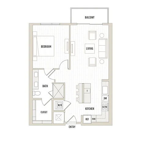 Floor plan A61