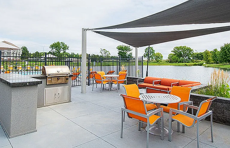 BBQ & Patio Area