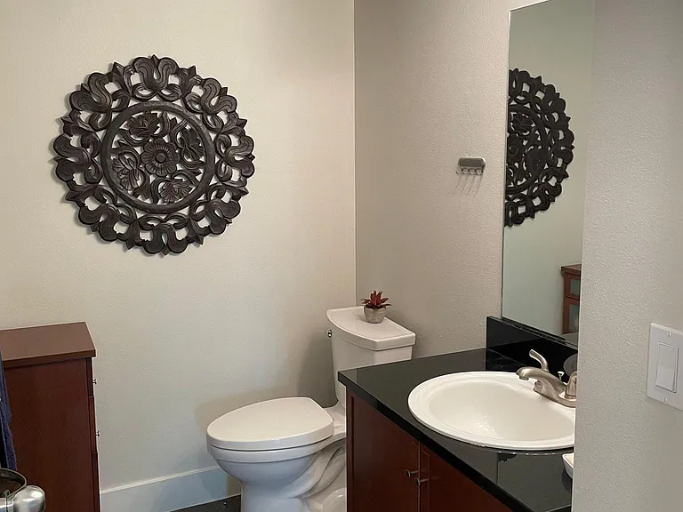 Half bath for guests