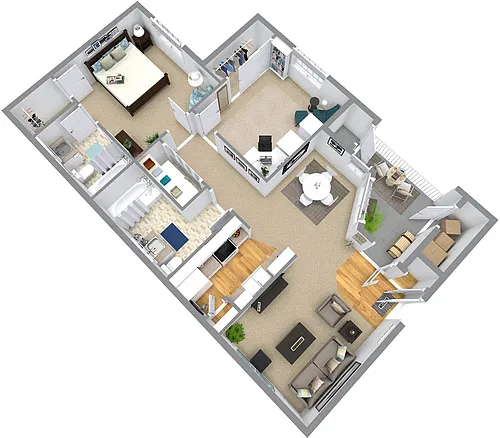 Floor plan 2X2