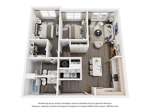 Floor plan The Magnolia