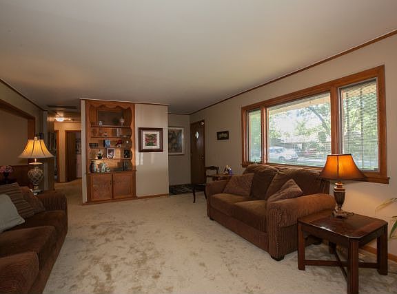 Large windows for natural lighting