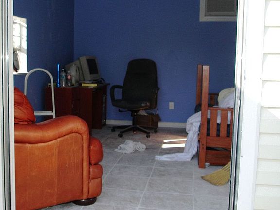 inside detached home office