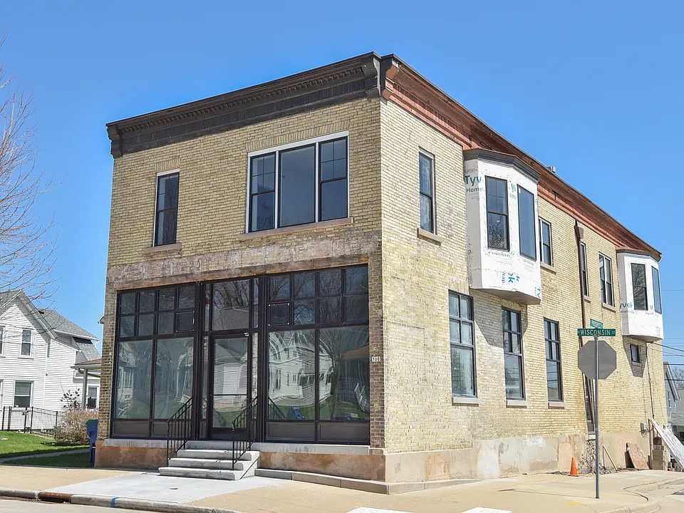 Corner of Building Exterior