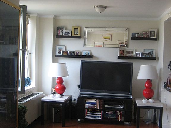 Open floorplan living room from sofa