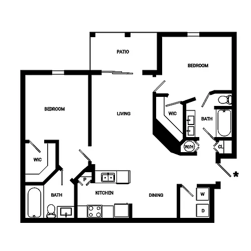 Floor plan B1