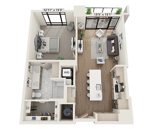 Floor plan Anchor 877