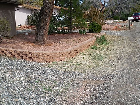 Landscaped Front of Home