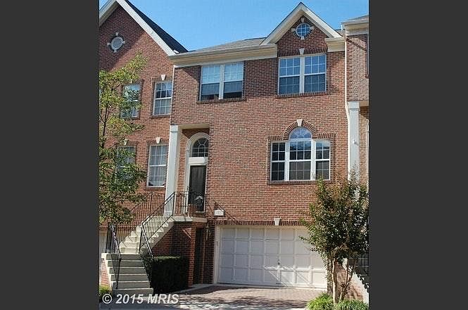 Front of townhouse
