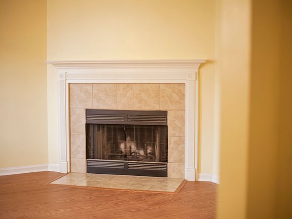 Wood Burning Fireplace