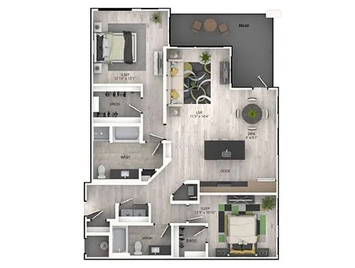 Floor plan C7
