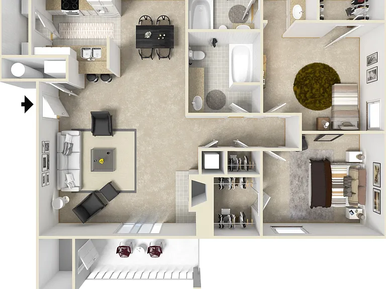 The Woodlands Apartment Homes — Photo 28