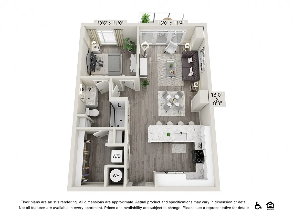 Floor plan A13