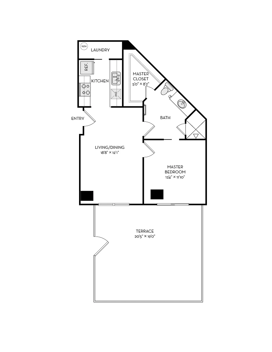 Floor plan FA2R