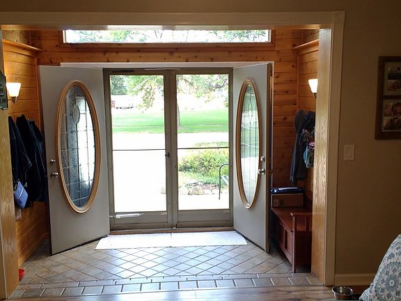 Entryway when open