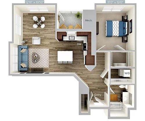 Floor plan A6-872