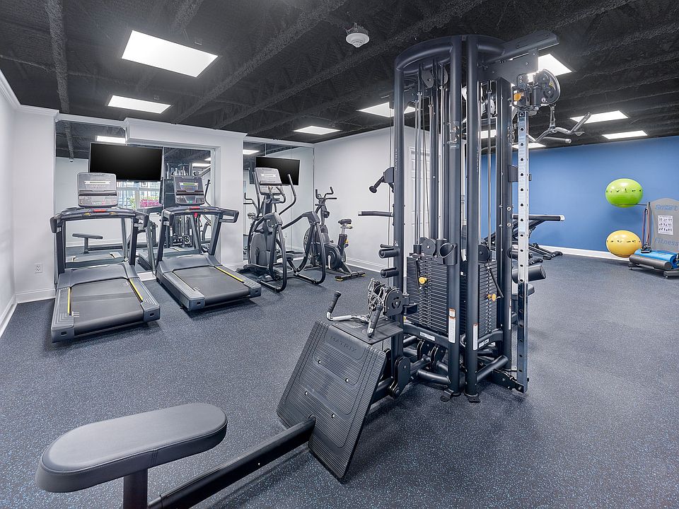 Work out in style at Wessex House Apartments! Our newly updated fitness center offers state-of-the-art cardio and strength-training equipment in a bright, inviting space designed for your health and wellness.