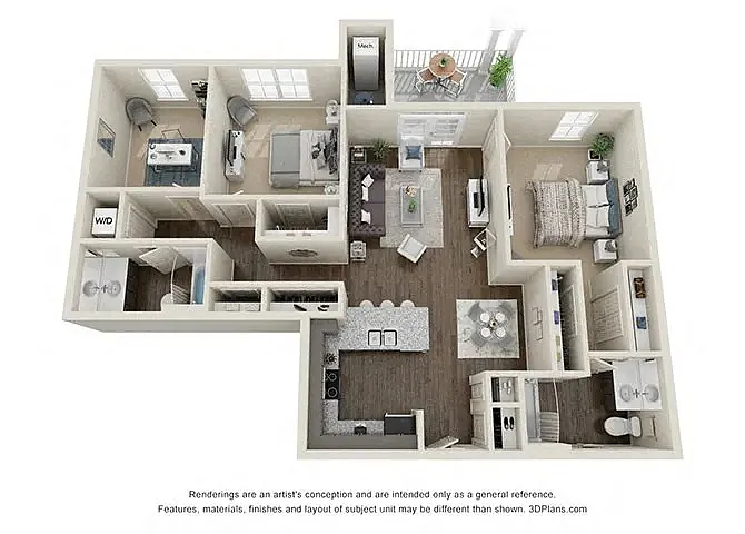 Floor plan Great Northern w/Den