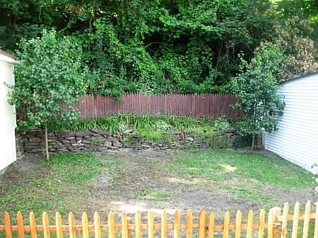 Fenced Garden area