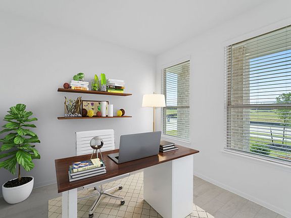 Virtually Staged Office