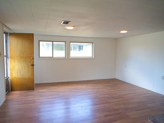 Brightly lit, large living area