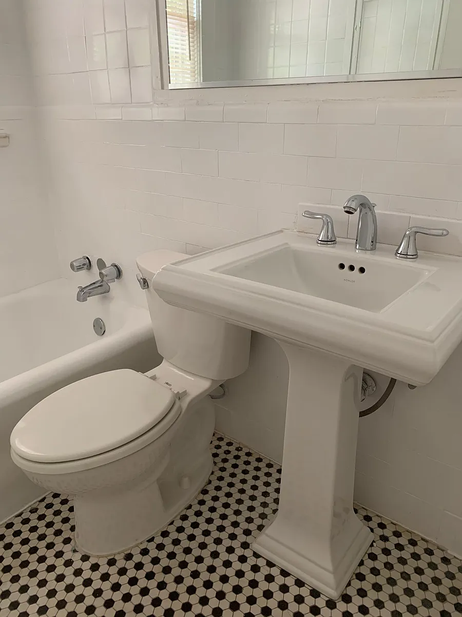 Classic tile bathroom! - 873 Charles Allen Dr NE #15