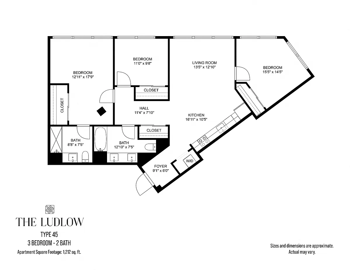 Floor plan Type 45