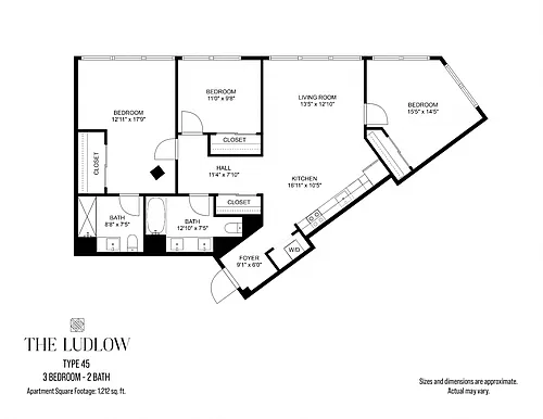 Floor plan Type 45