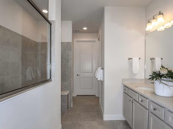 Walk-in Shower in Owner s Bathroom